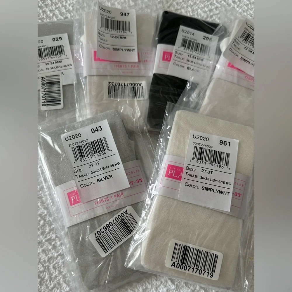 NWT Children Place Tights 6 pair bundle